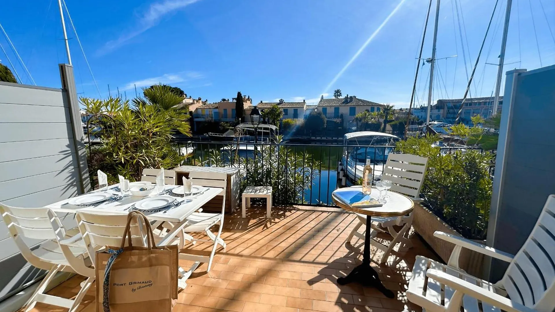 Renovated Duplex Apartment With Ac And 2 Terraces Grimaud
